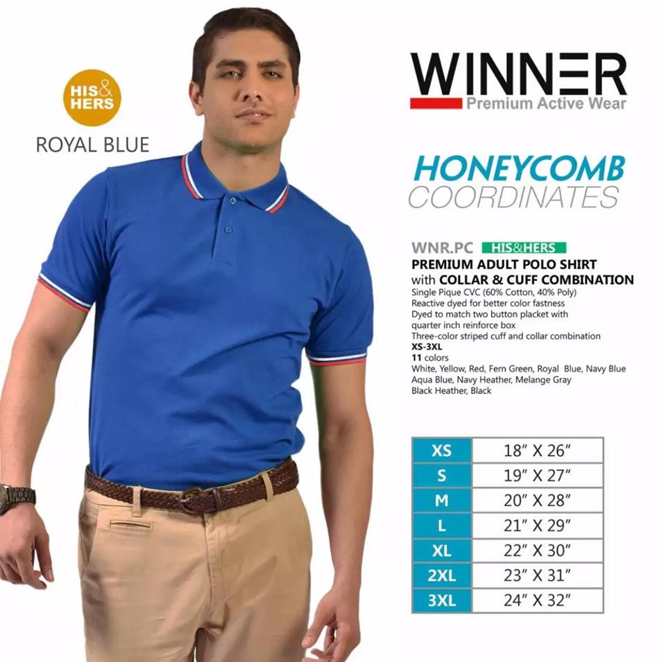 Winner Premium Polo Shirt with Collar 