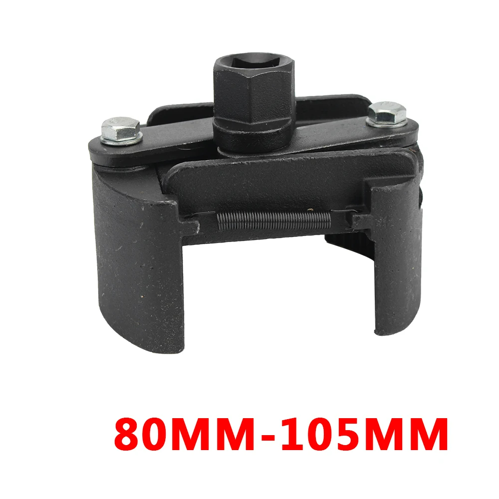 Adjustable Metal Oil Fuel Filter Strap Wrench – 60-105mm – Universal Tool