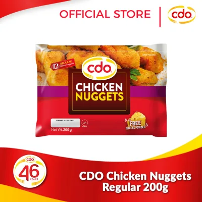 CDO Chicken Nuggets with Cheese Powder 200g – CDO Foodsphere