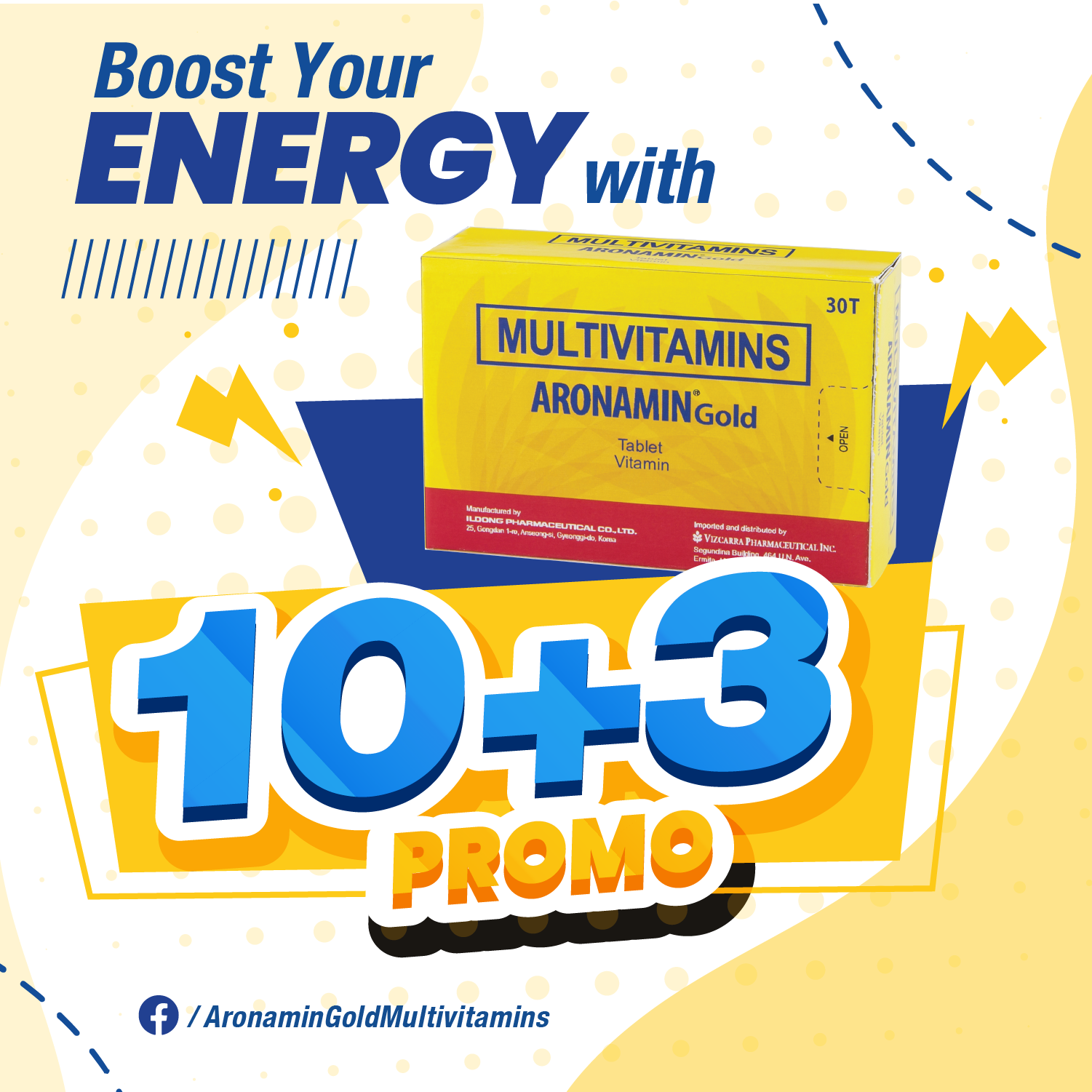 Multivitamins Aronamin Gold Buy 10 Get 3 Free Lazada PH
