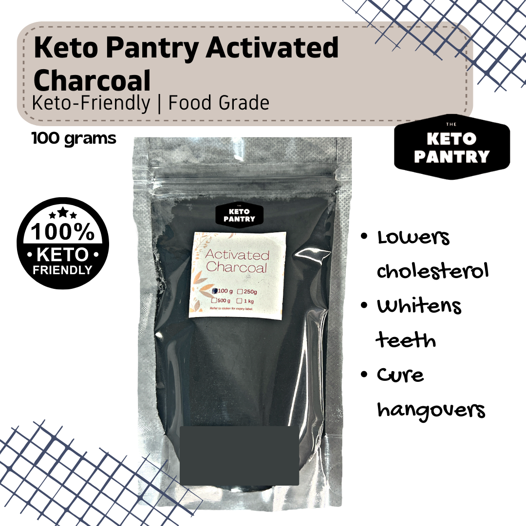 KETO PANTRY Activated Charcoal 100g Keto Friendly Lazada PH