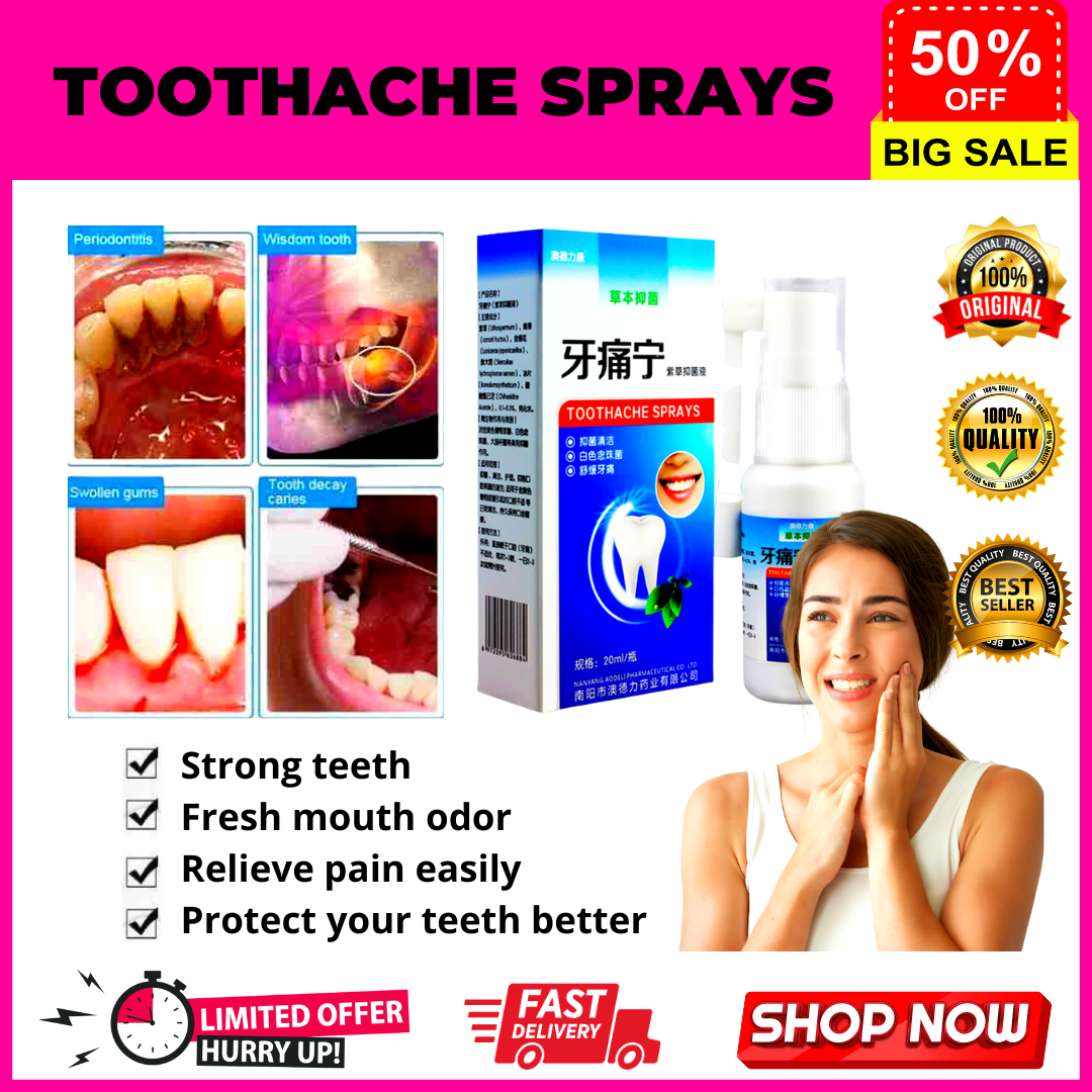 💯 ORIGINAL Guaranteed Effective Toothache Pain Reliever Relief Teeth
