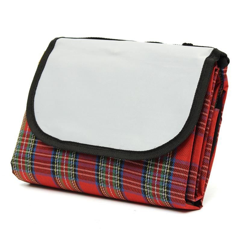 Checkered Picnic Blanket Waterproof Camping Mat Picnic Lazada Ph