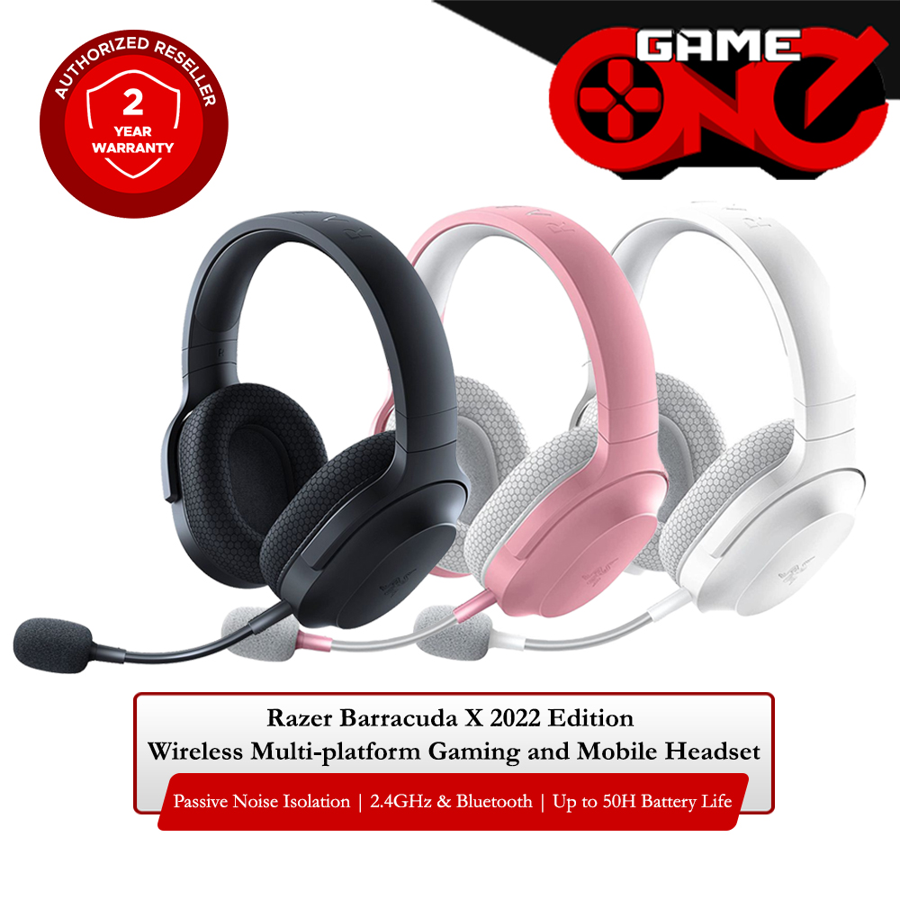 Razer Barracuda X 2022 Edition Wireless Stereo Gaming Headset - Black -  iTech Philippines - Computer, IT Needs and More
