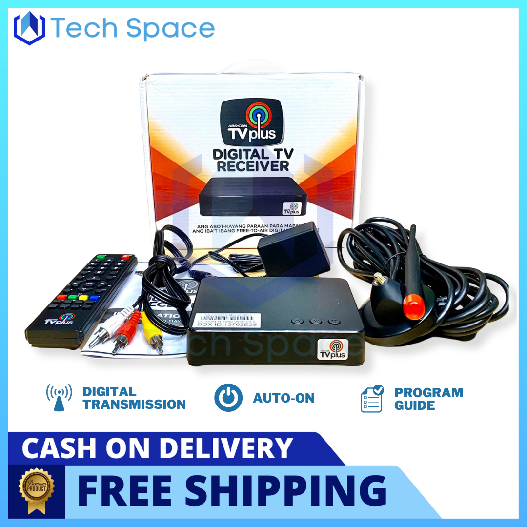 Tech Space Brandnew Sealed Abs Cbn Tv Plus Complete Set Abs Cbn Ang Mahiwagang Black Box Tvplus