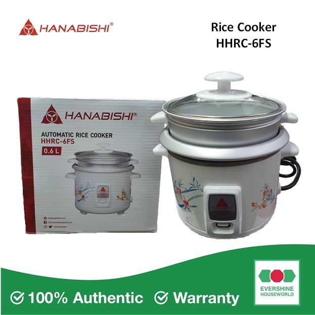 Hanabishi Rice Cooker (available in different sizes) HHRCFS