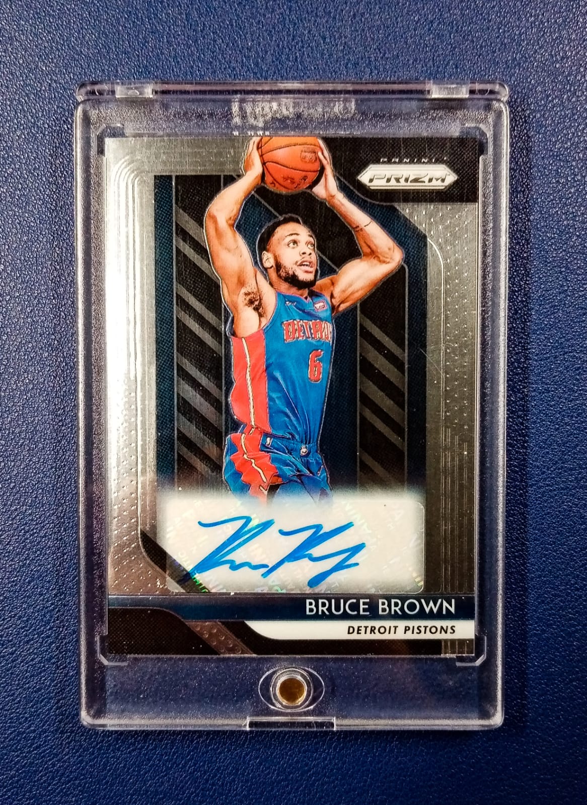Bruce Brown 2018 Autograph Prizm NBA Card w/ Free Mags