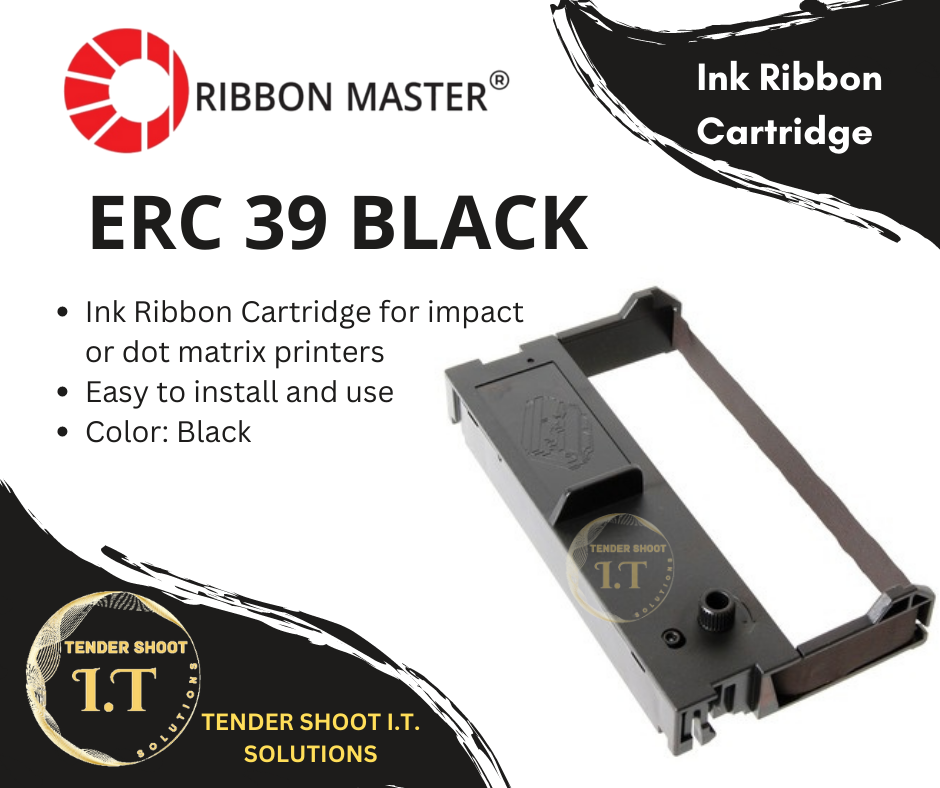 1 PIECE of RIBBON MASTER ERC39 ERC 39 ERC39 Ink Ribbon Cartridge Brand