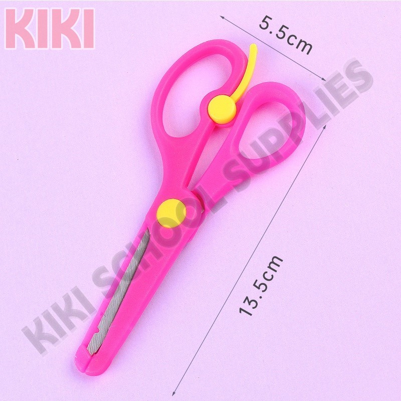 Jinyi 8pcs Creative Kids Scissors, Safety Scissors For Kids, Pre-school And  Kindergarten Use Craft Scissors, Toddler Scissors For Art Paper-cut, Scrap