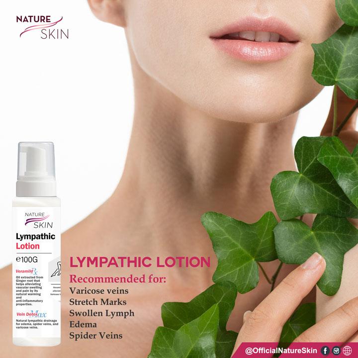 Nature Skin Lymphatic Lotion treatment for Varicose Vein VARICOSE