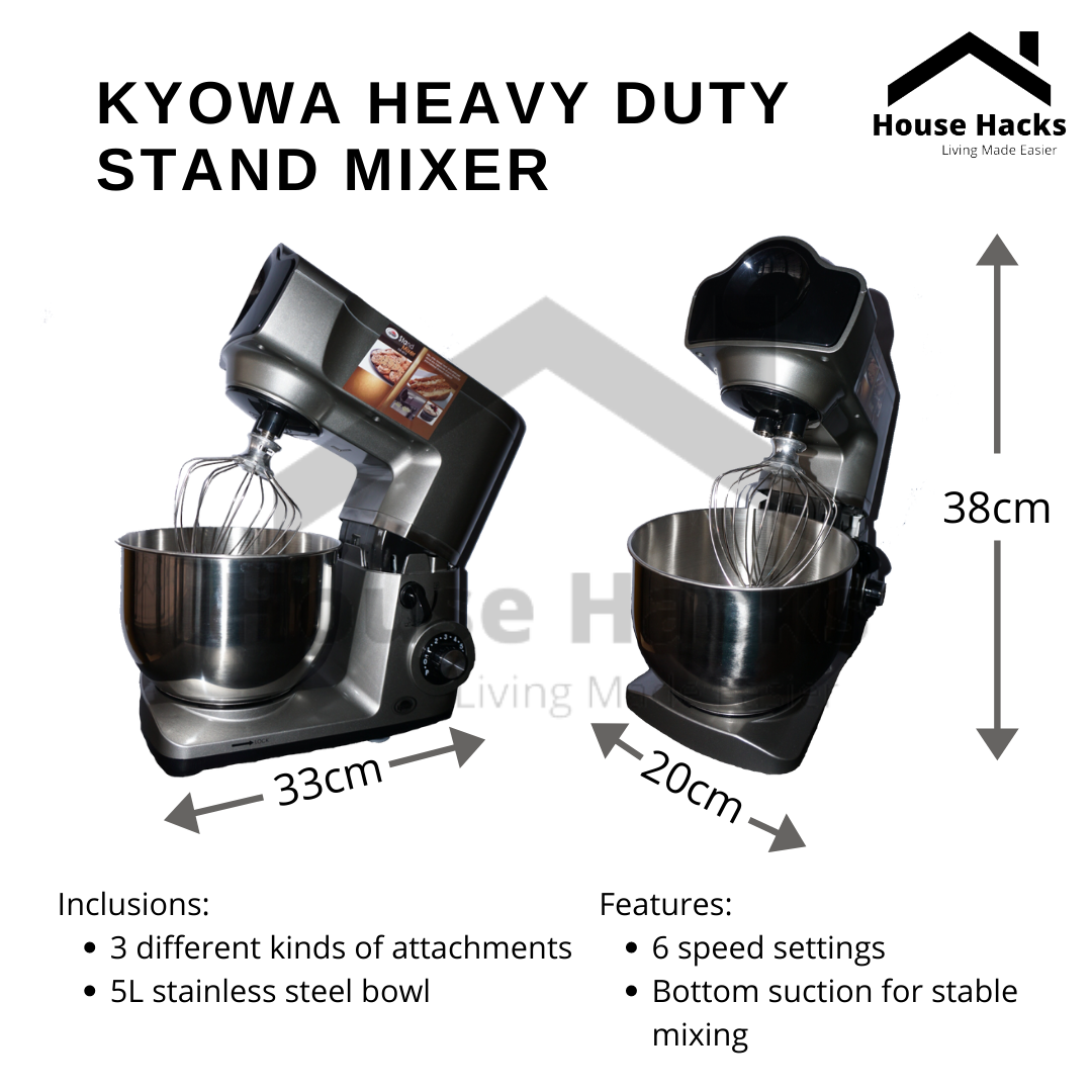 Kyowa Heavy Duty Stand Mixer KW4510 (House Hacks) Lazada PH