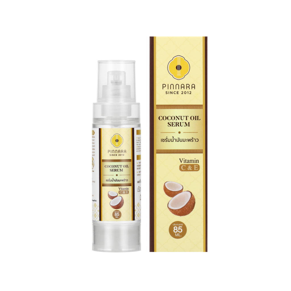 Pinnara Coconut Oil Serum with Vitamin C and E 85ml Lazada PH