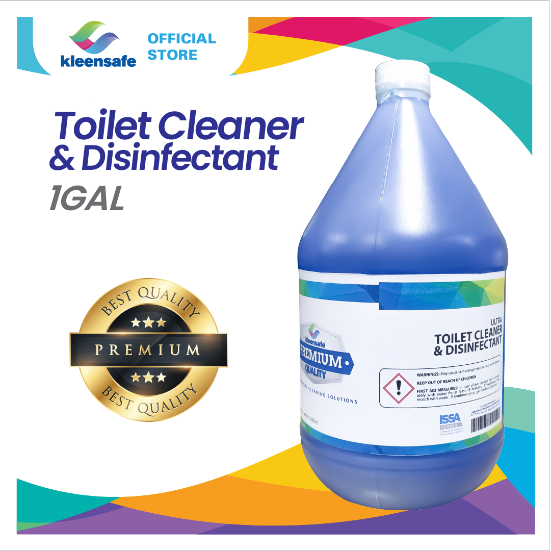 Kleensafe Toilet Cleaner With Disinfectant 1 Gallon Multipurpose ...