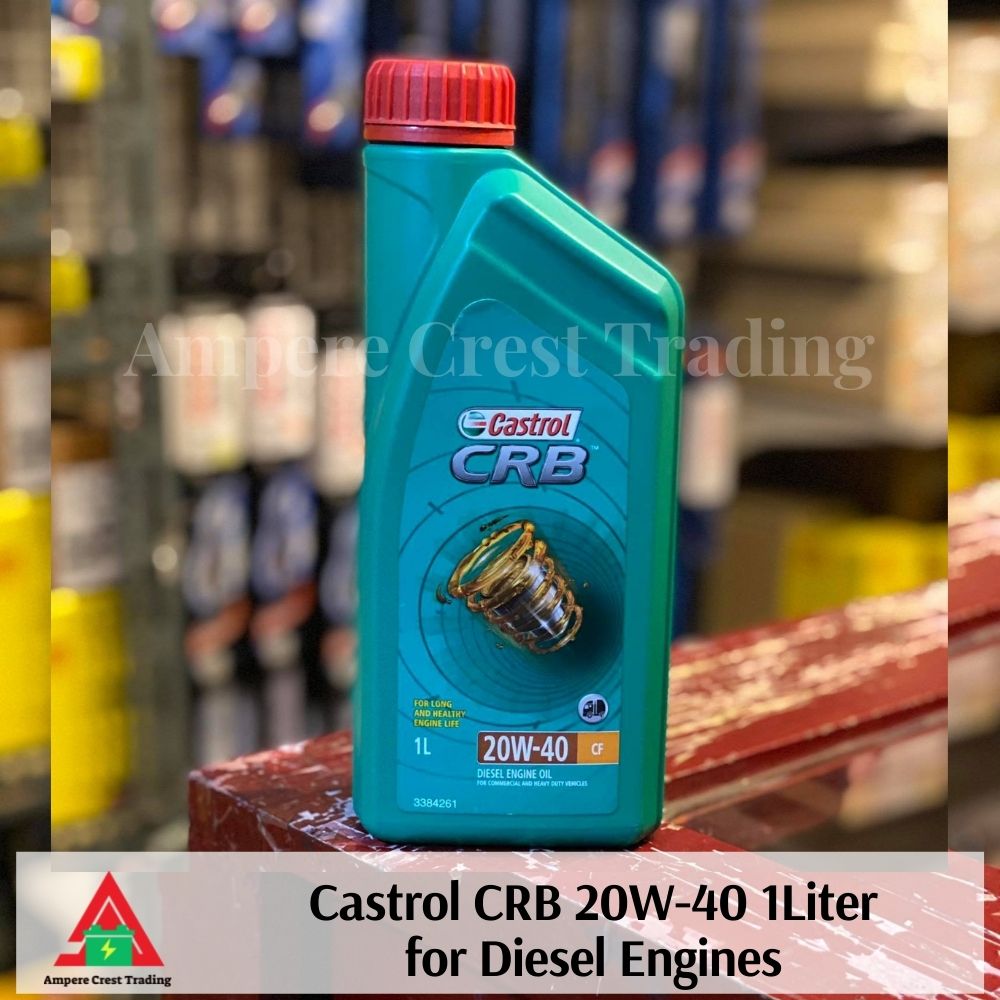 Castrol CRB MultiGrade Diesel Engine Oil CF4 SAE 20W40 (1 Liter) Lazada PH
