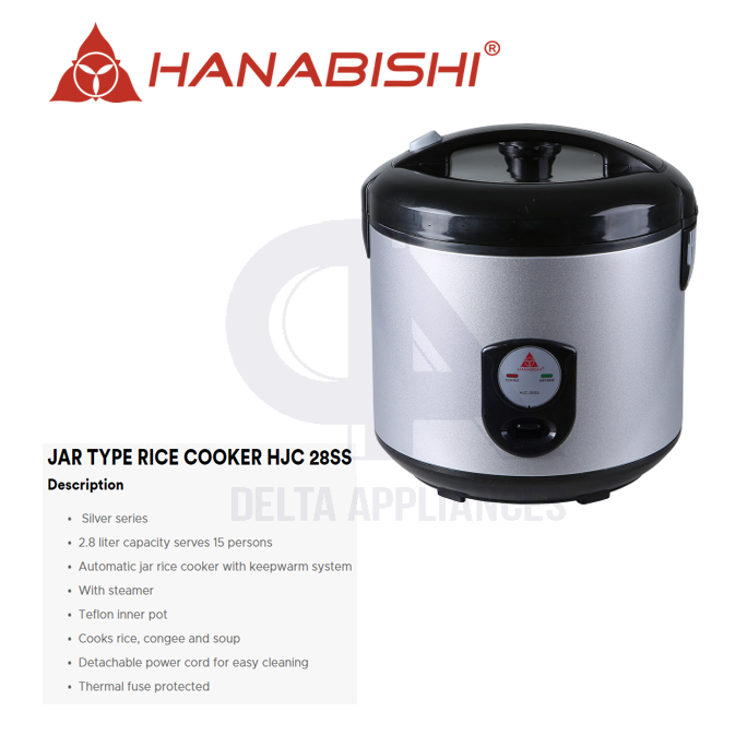 hanabishi rice cooker 2.8 l price