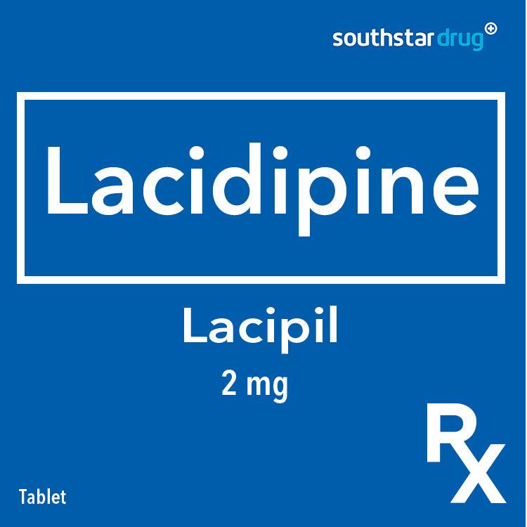 Rx: Lacipil 2mg Tablet | Lazada PH