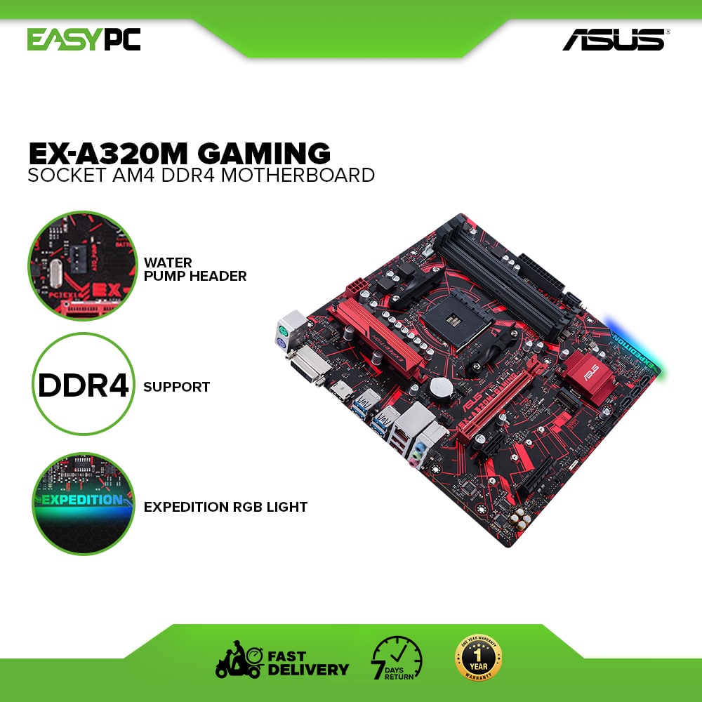 ASUS Prime B450M-K II AM4 Gaming Motherboard – EasyPC