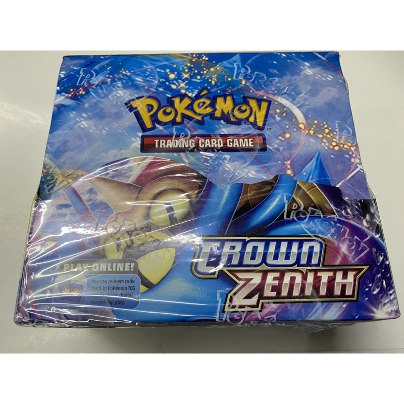 New Crown Zenith Pokemon Cards 36 Bags Sealed Booster Box Trading Card Game Lazada Ph 5071