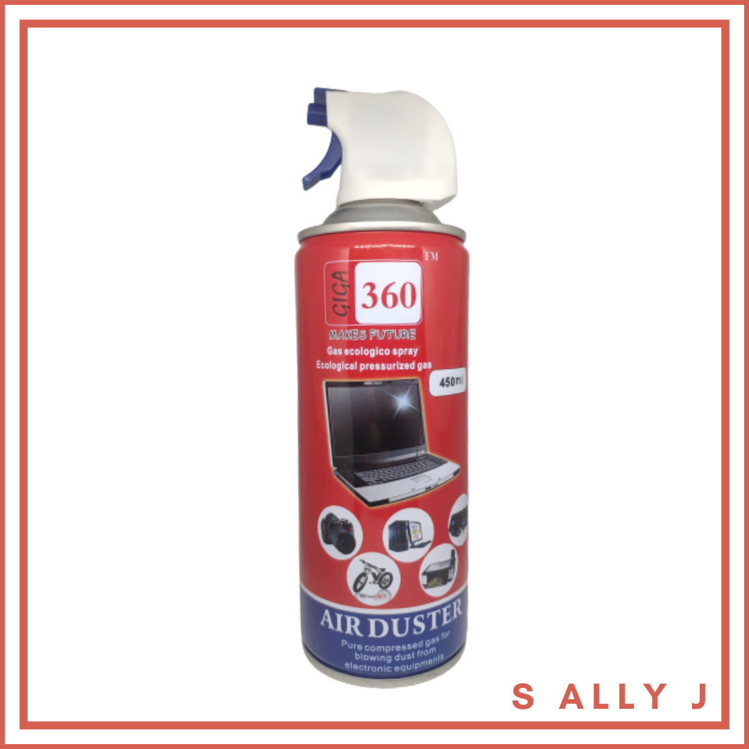 [Giga360] Air Duster 400ml, Compressed Air Can For Everyday Use Lazada PH
