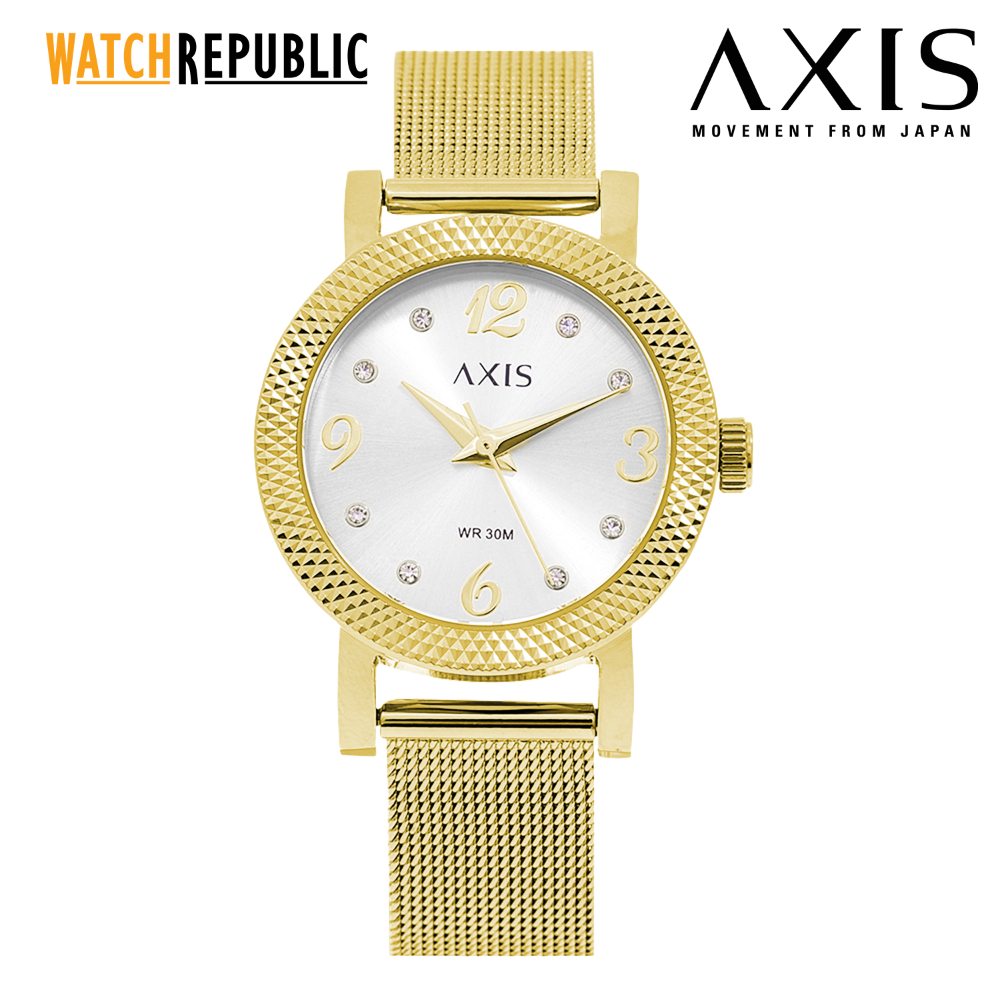 Axis CARA Gold Stainless Steel Watch For Women AE2291-1216