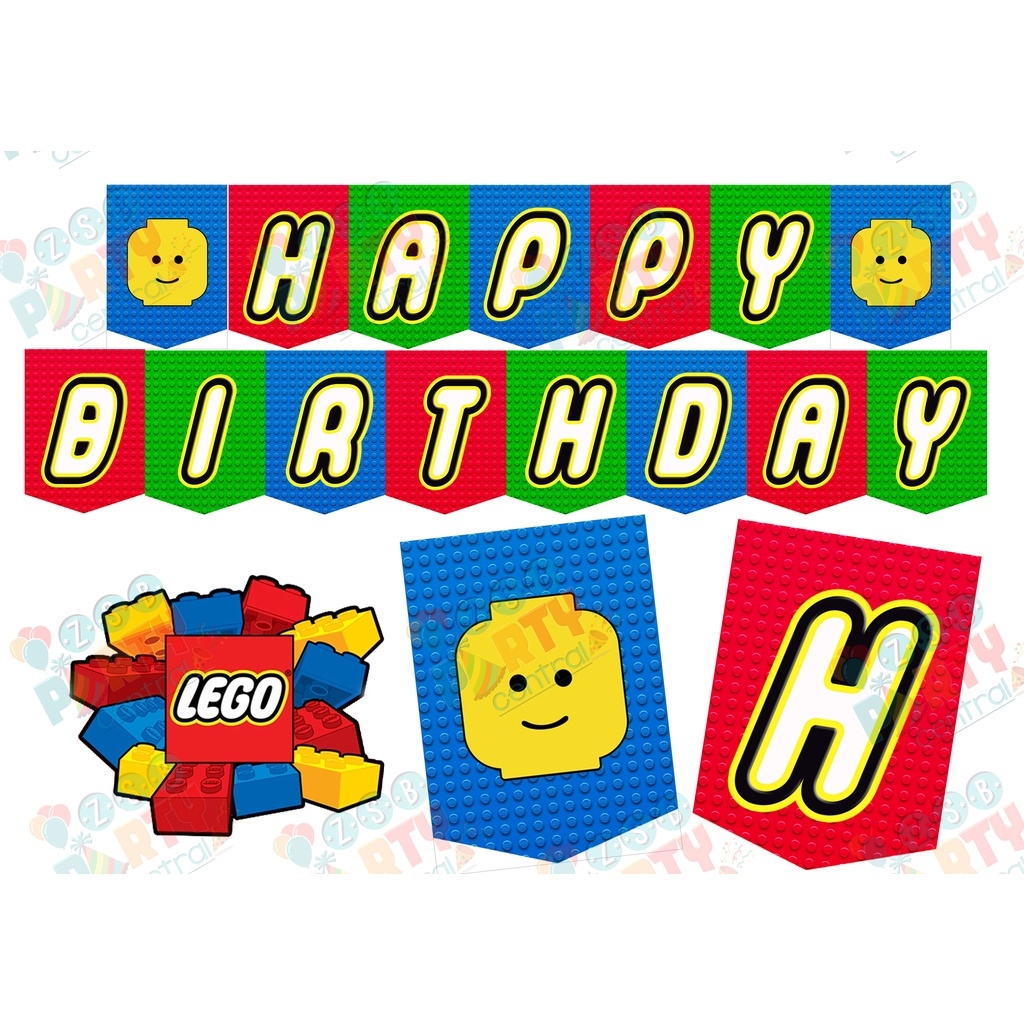 Lego birthday banner new arrivals