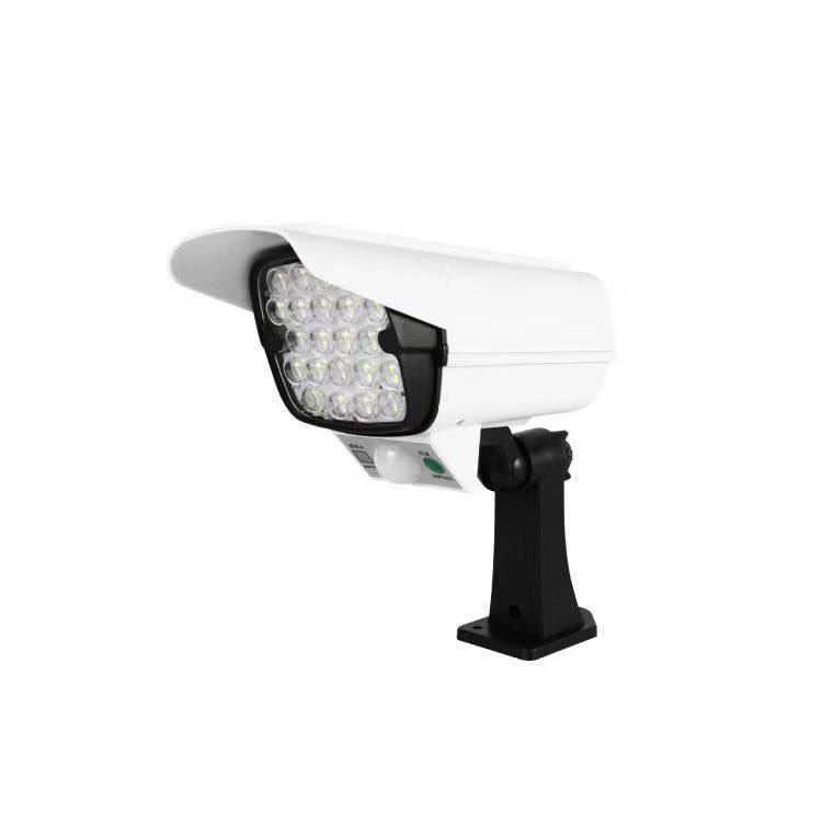 Projecteur LED – Caméra factice à lampe solaire JLP 2177 66 SMD - Promodeal