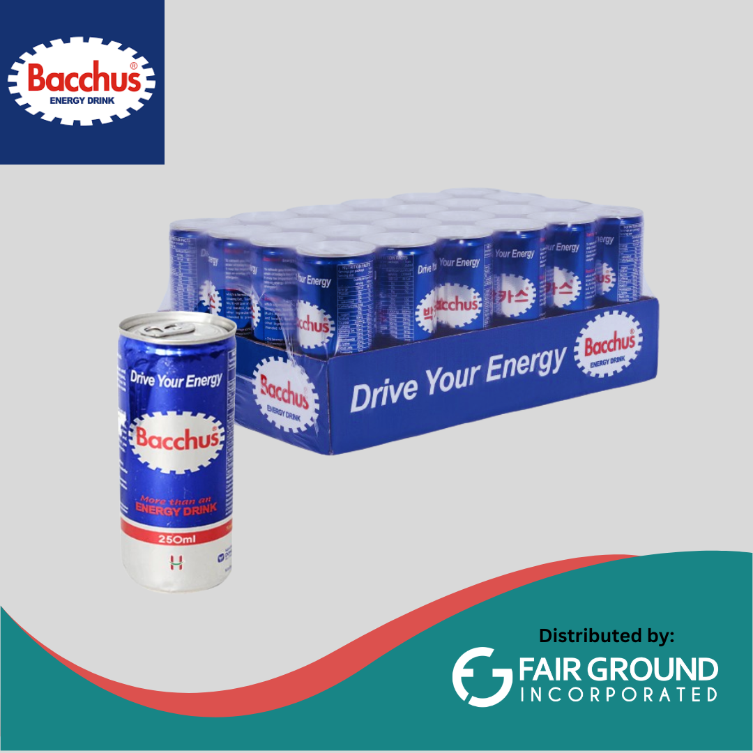 Bacchus Energy Drink 250ML*30 Lazada PH