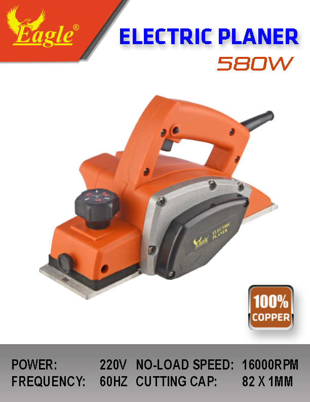 Eagle Electric Planer 580W EEP1900B Lazada PH
