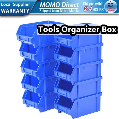 Warehouse Parts Box Oblique Combined Component Box Garage Rack Screw Tool Storage Box Thickened Combined Part Storage System
