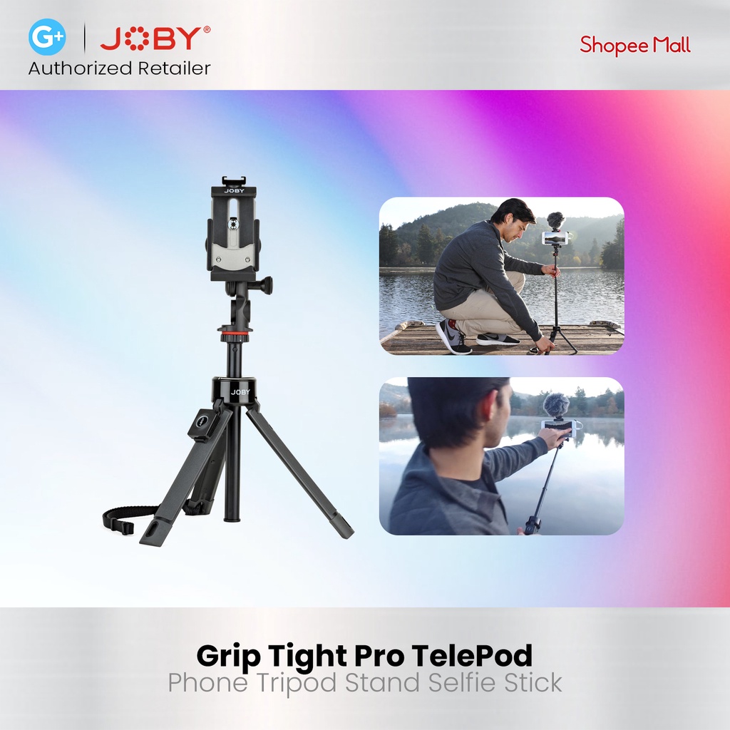 Joby Grip Tight Pro TelePod Phone Tripod Stand Selfie Stick Lazada PH