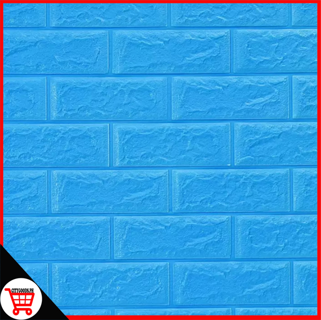 City Goods Big Size 3D Wallpaper Bricks Wall Sticker Waterproof Foam