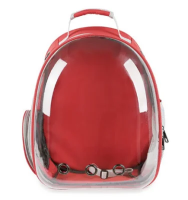 Small Pet Carrier Bag Portable Pet Outdoor Travel Backpack Capsule Dog Cat Transparent Space Carrying Cage