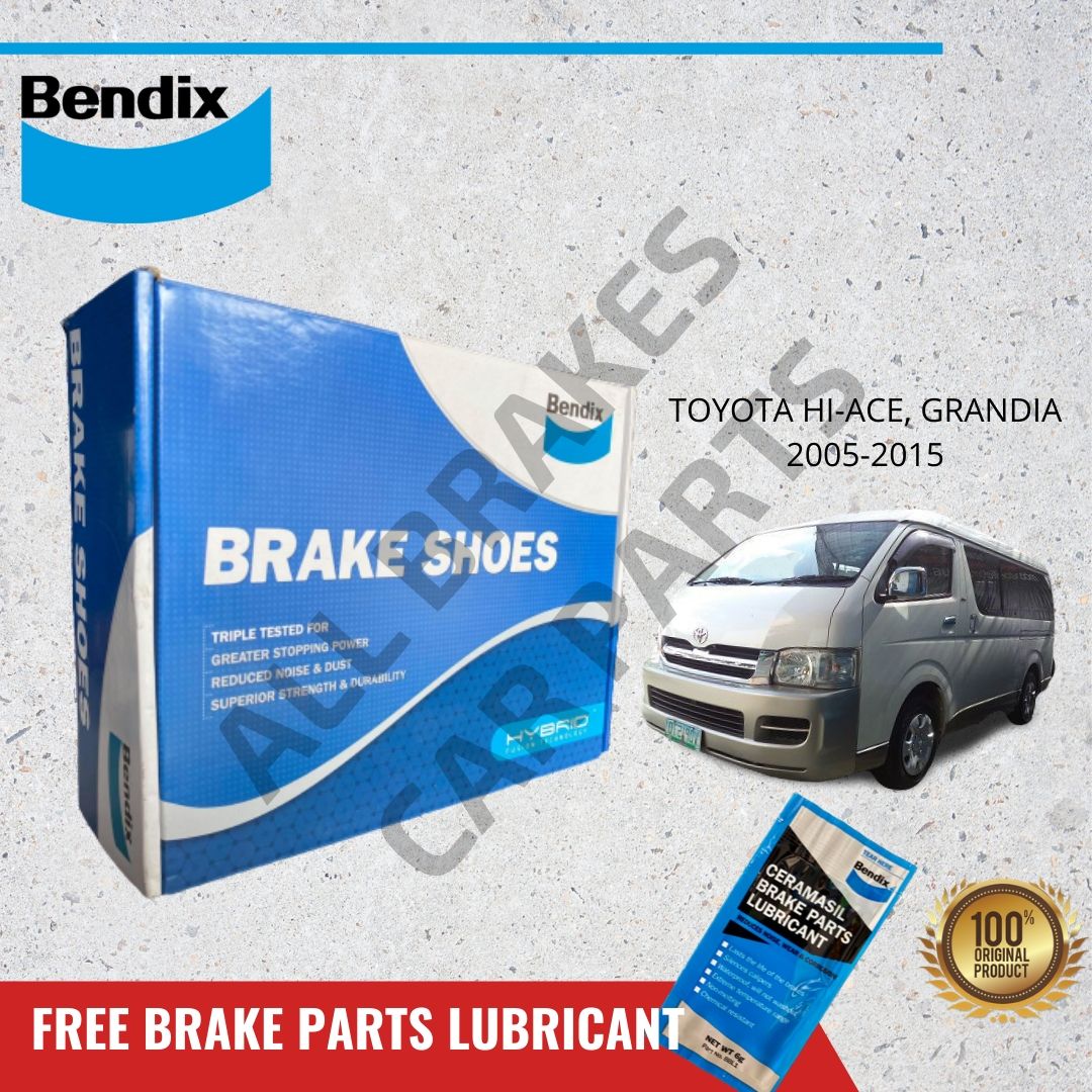 1 set x Bendix Brake Shoe FOR TOYOTA HIACE TRH2_ BS5007 