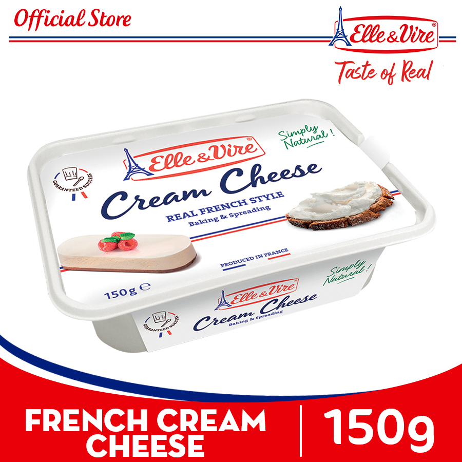 ELLE & VIRE FRENCH CREAM CHEESE 150G Lazada PH