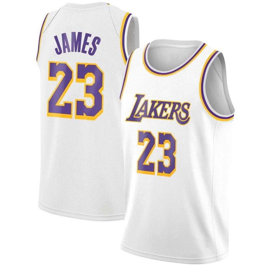 2023-2024 season lakers high quality jerseys sando