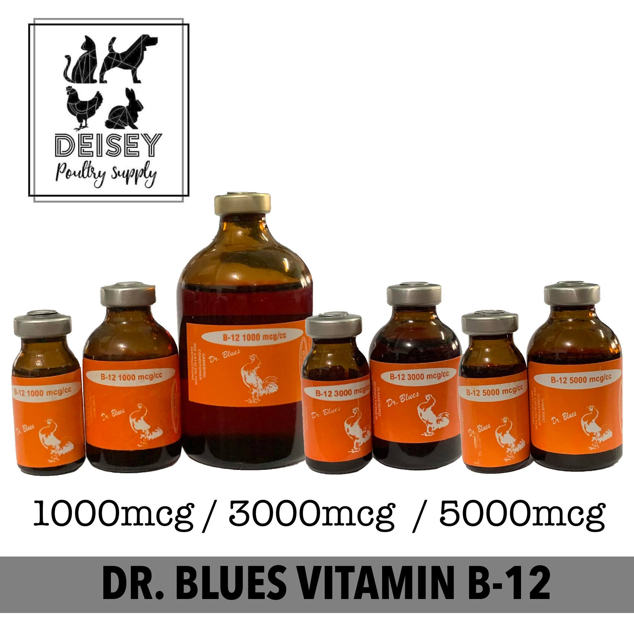 DR. BLUES B12 FOR GAMEFOWL (CHOOSE MCG & SIZE)