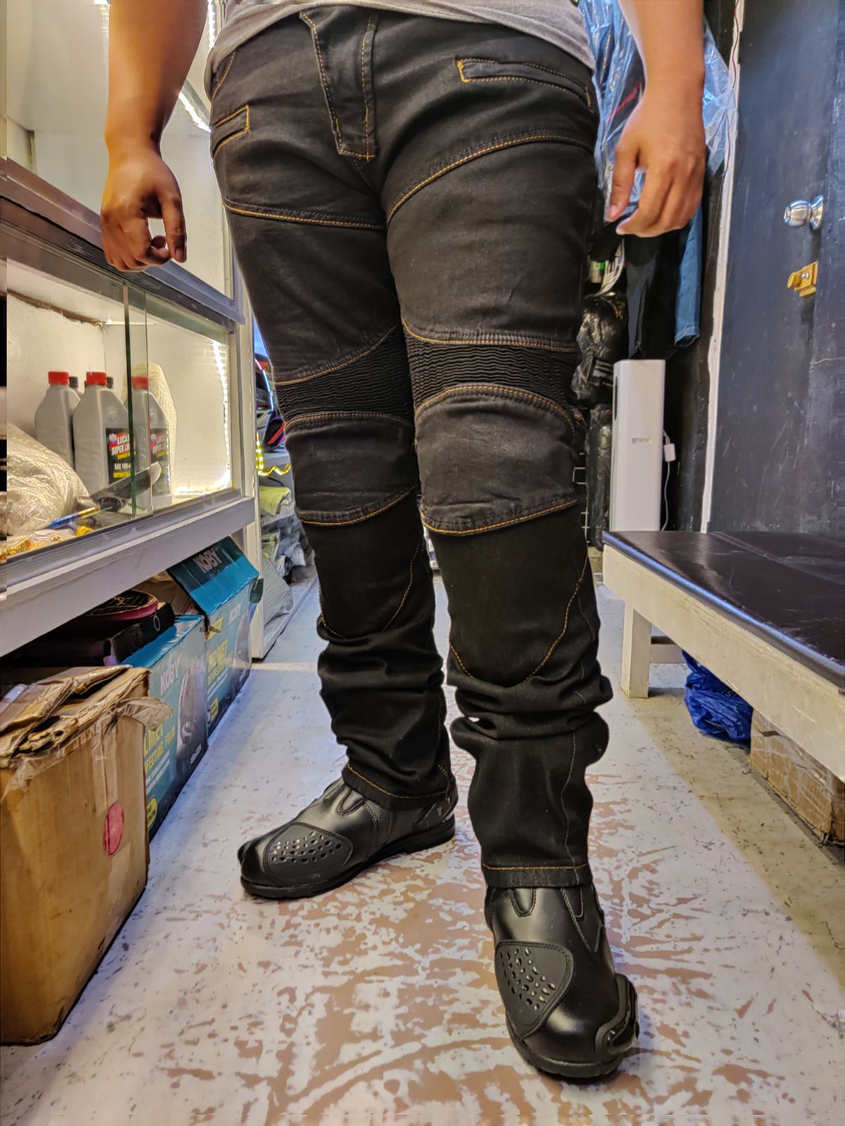 Komine Superfit Padded Kevlar Riding Jeans PK718 / Riding Jeans