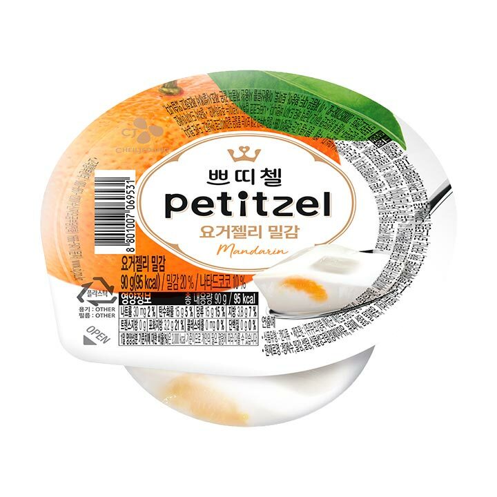 CJ Petitzel Yogurt Jelly Strawberry Blueberry Peach Coconut and