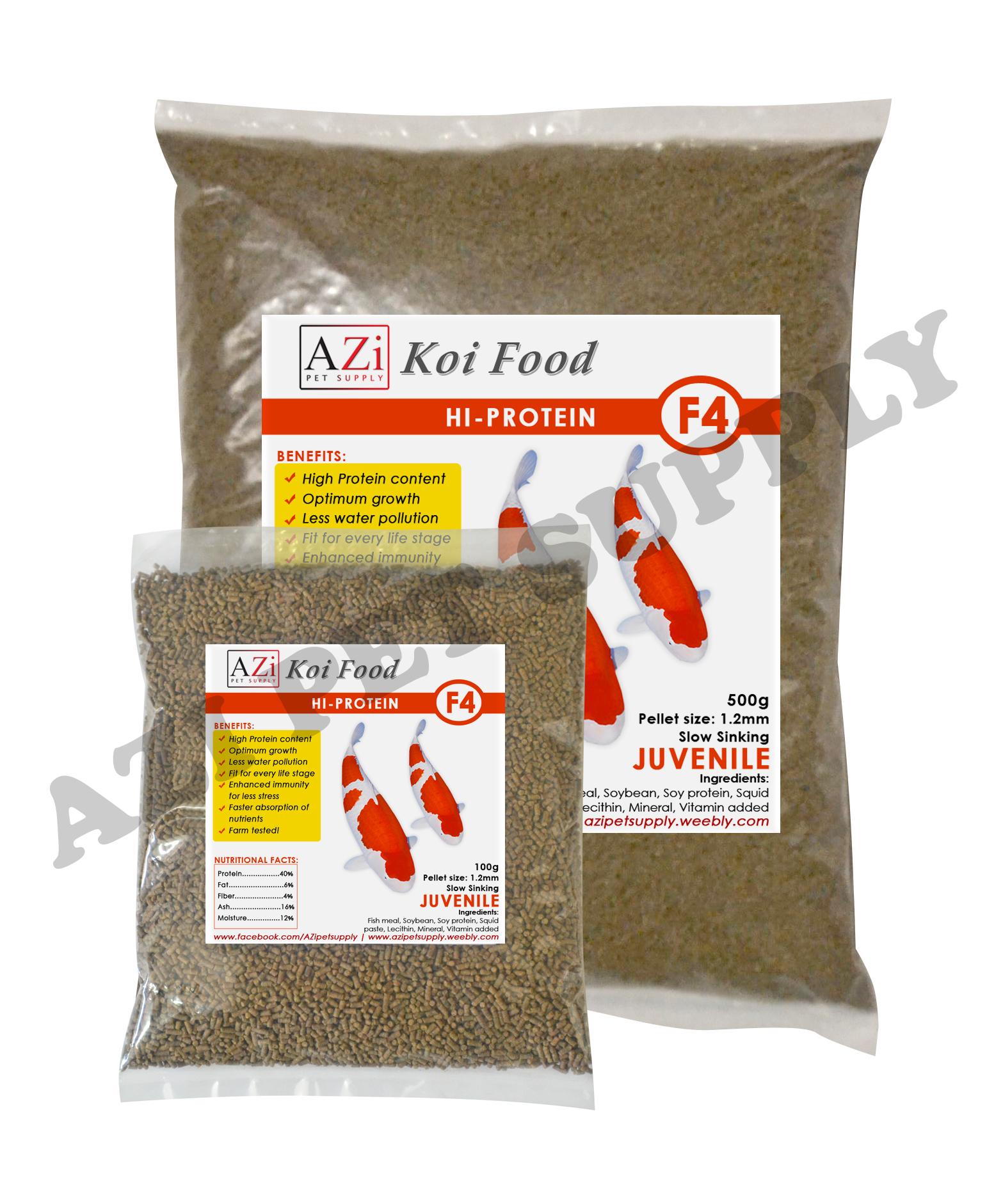 best high protein koi food