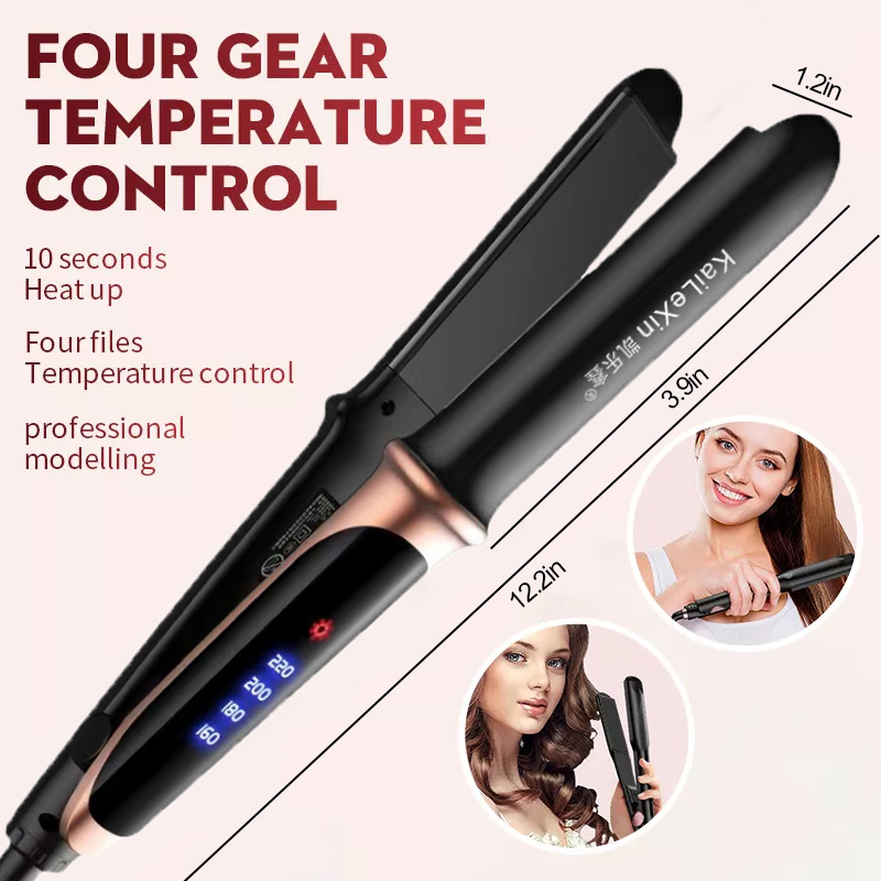 korean egg roll hair Curler Curling Iron fast Big Waves and Curls with ...