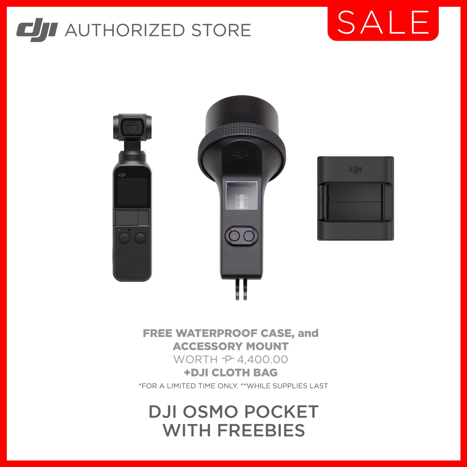 dji osmo pocket handheld camera
