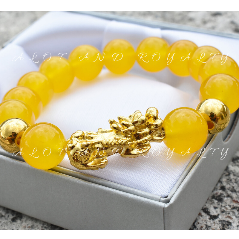 citrine piyao bracelet