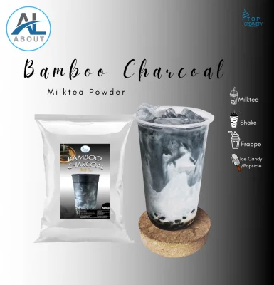 BAMBOO CHARCOAL FLAVORED POWDER (500g) | TOP CREAMERY