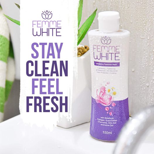 100 Authentic Femme White Whitening Feminine wash Lazada PH