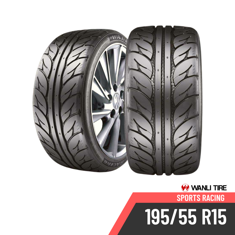 WANLI 195/55 R15 Tire - Sports Racing Tires