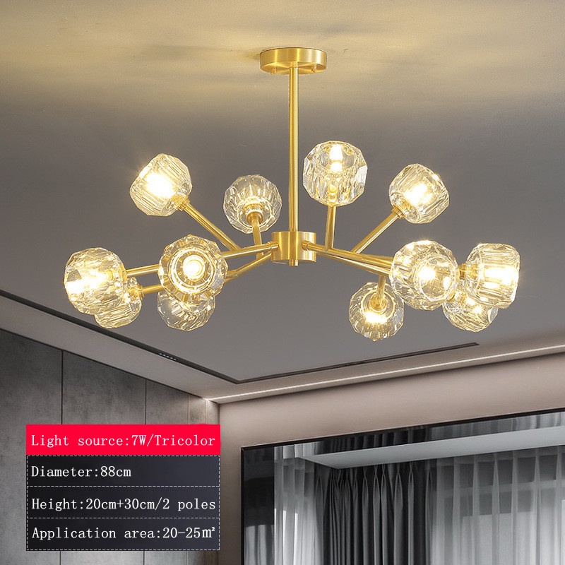 SOLOChandelier Ceiling Light Sala Chandelier Light Modern Design Crystal Chandelier Ceiling