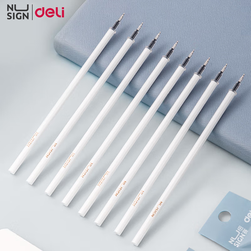 Nusign by Deli Gel Pen Refills Black Pc NS780 NS760