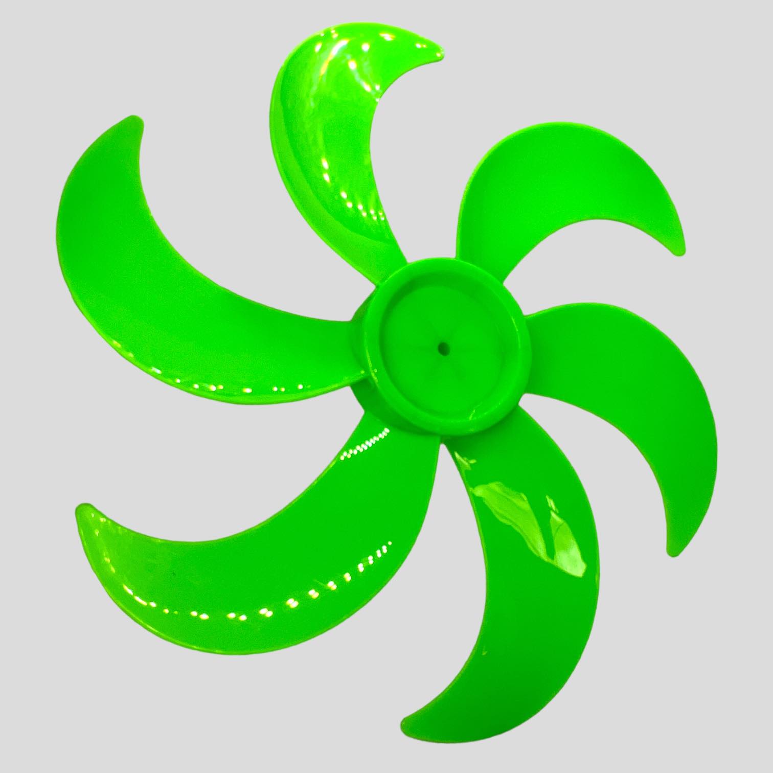 durable electric fan blade 18 inches 6 blades universal halfmoon and