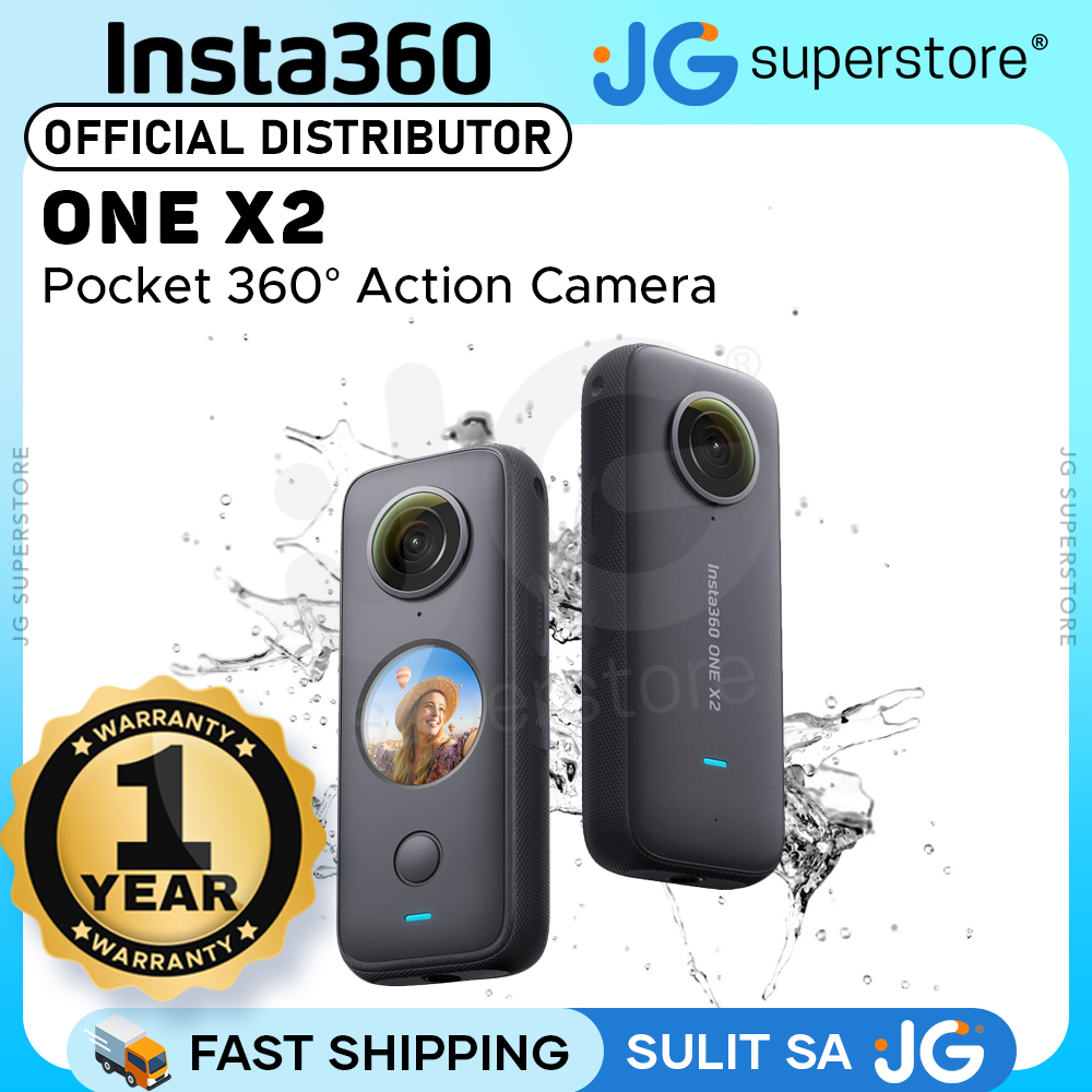 Insta360 ONE X2 Pocket 360 Camera Waterproof Steady Cam 30fps