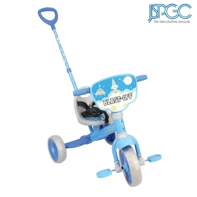 RUX Push Handle Stroller Trike (Tricycle, Bike) for Kids (Children, Kiddie, Toddler, Preschool, Boys, Girls)